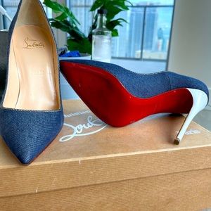 So Kate 120 Denim Pumps